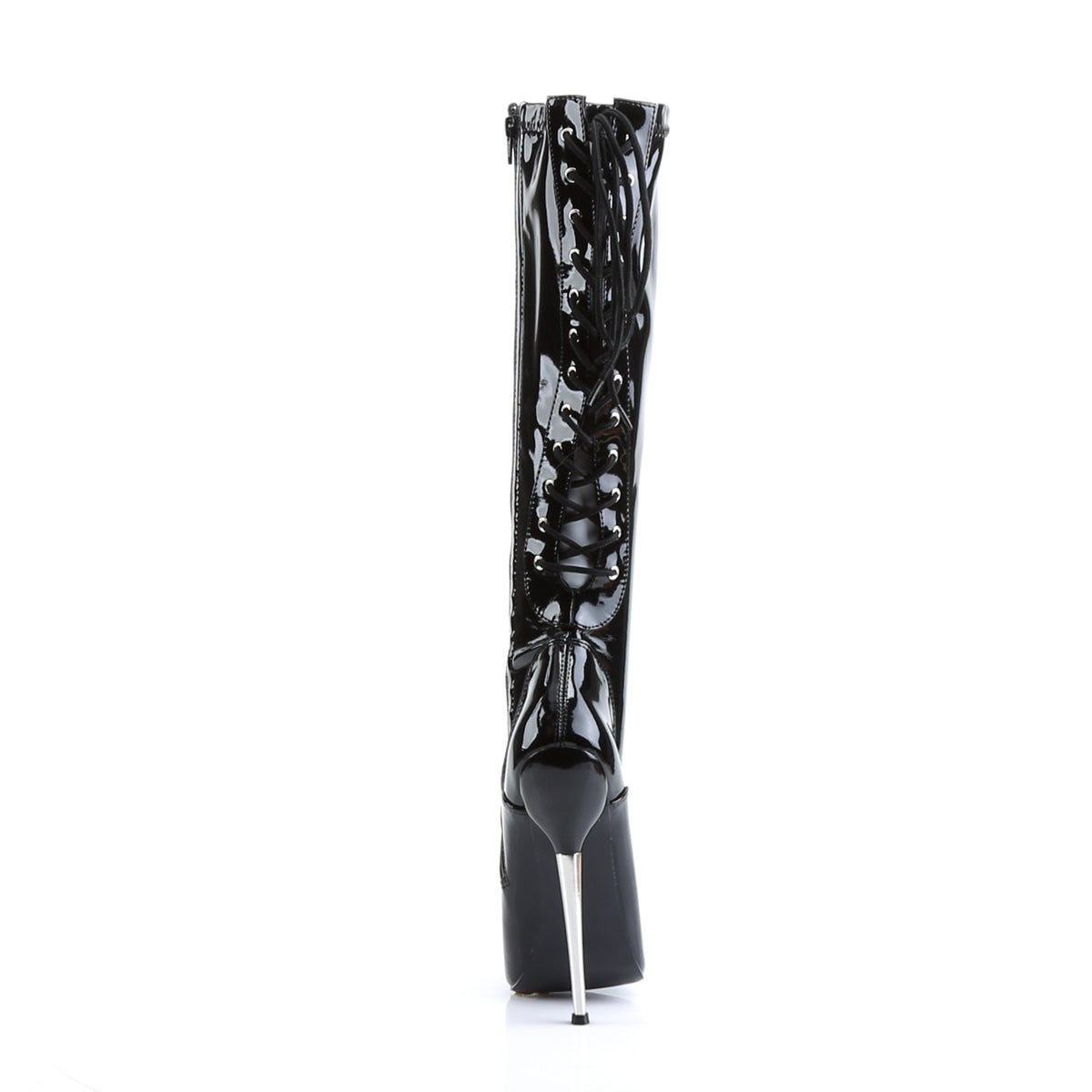 Devious Bottes pour femmes DAGGER-2064 blk stretch pat