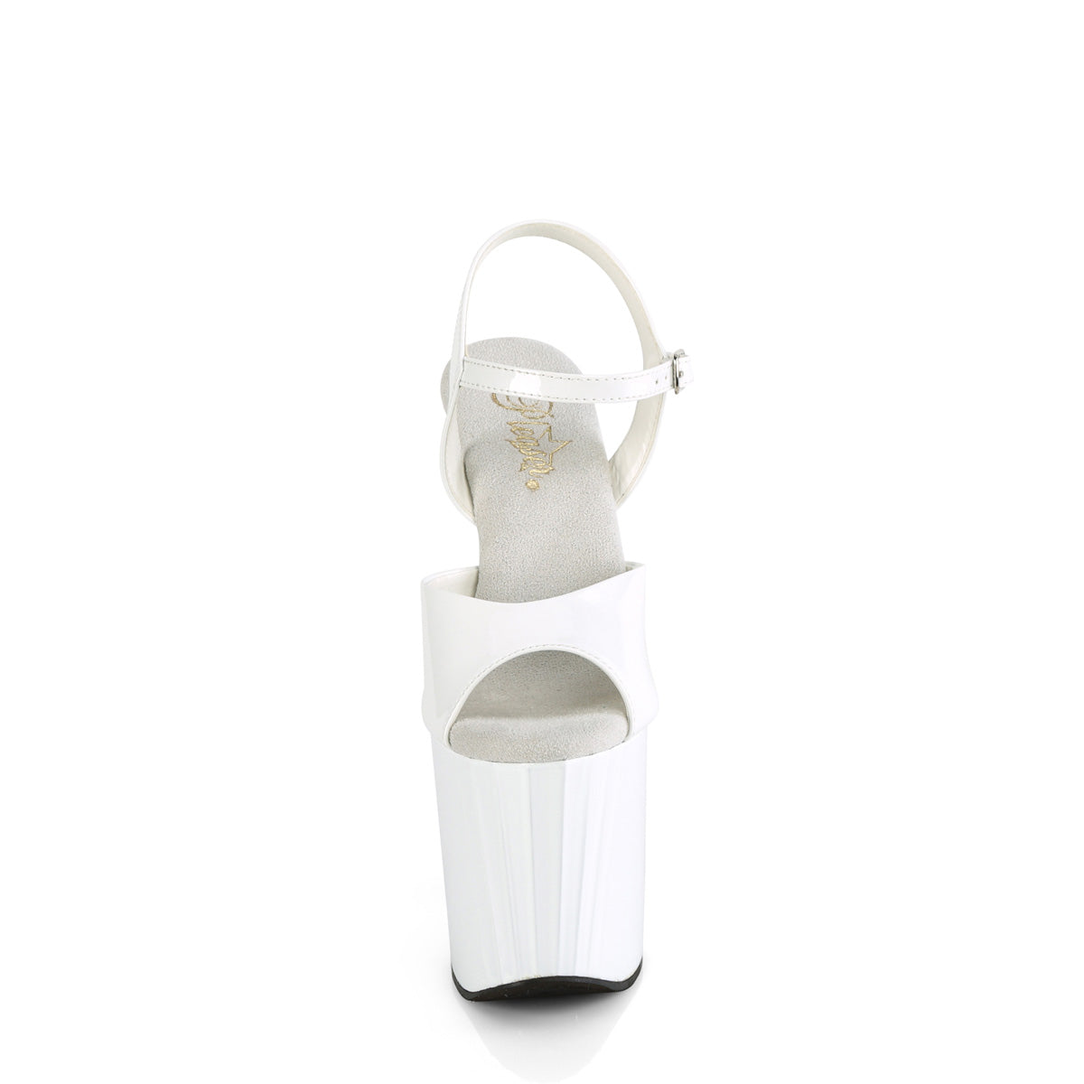 Pleaser   ENCHANT-709 wht pat / wht