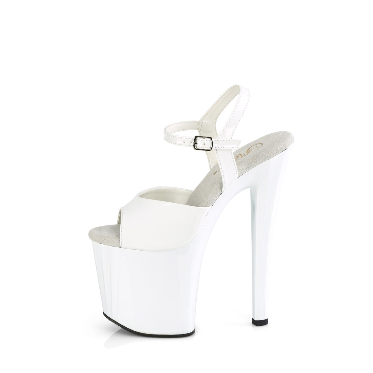 Pleaser   ENCHANT-709 wht pat / wht