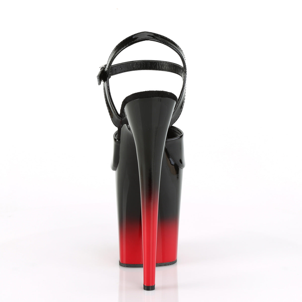 Pleaser Sandales pour femmes FLAMINGO-809br-h blk pat / blk-rouge