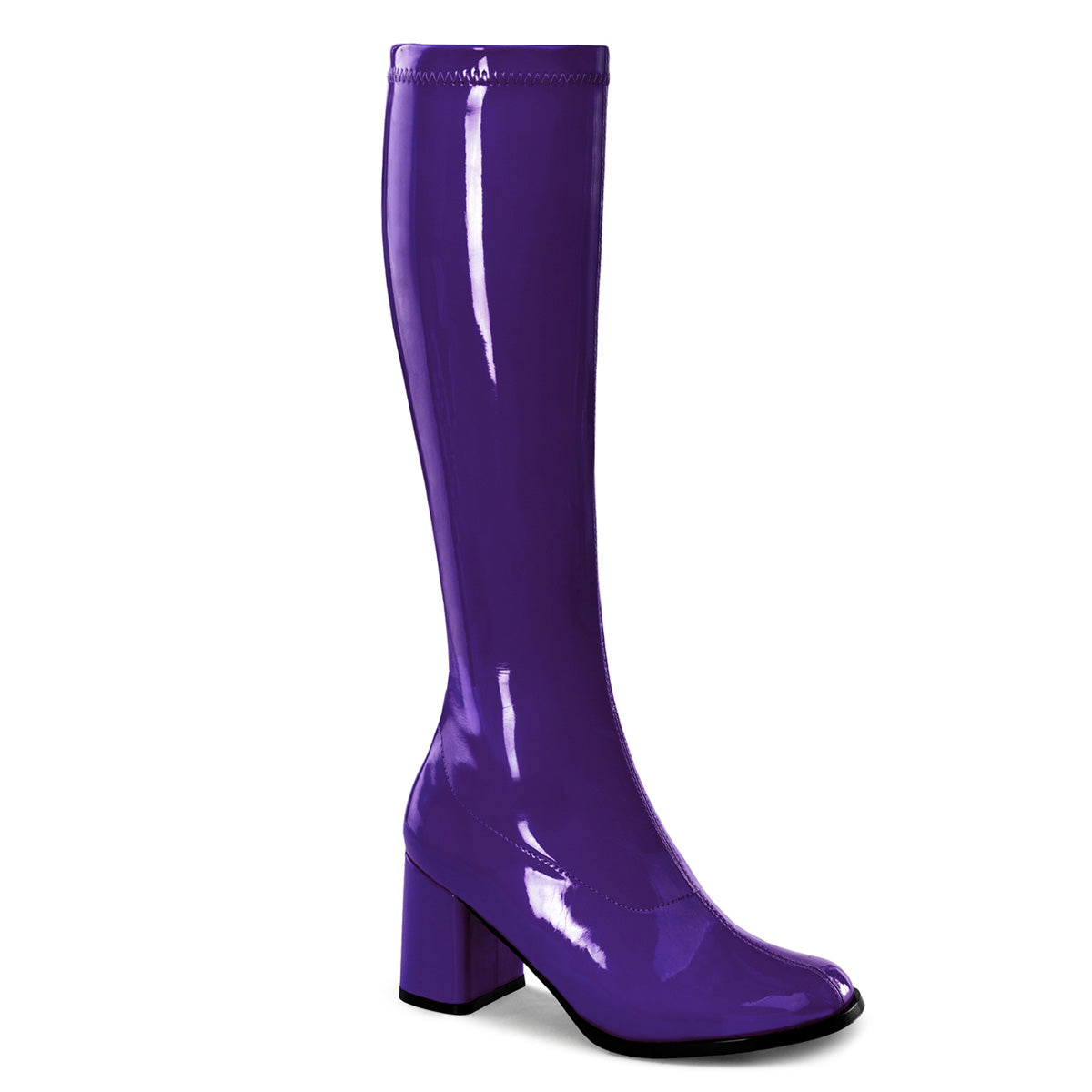 Funtasma Womens Boots GOGO-300 Purple Str Pat