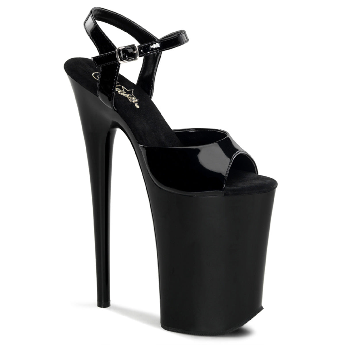 Pleaser Sandales pour femmes INFINITY-909 blk / blk