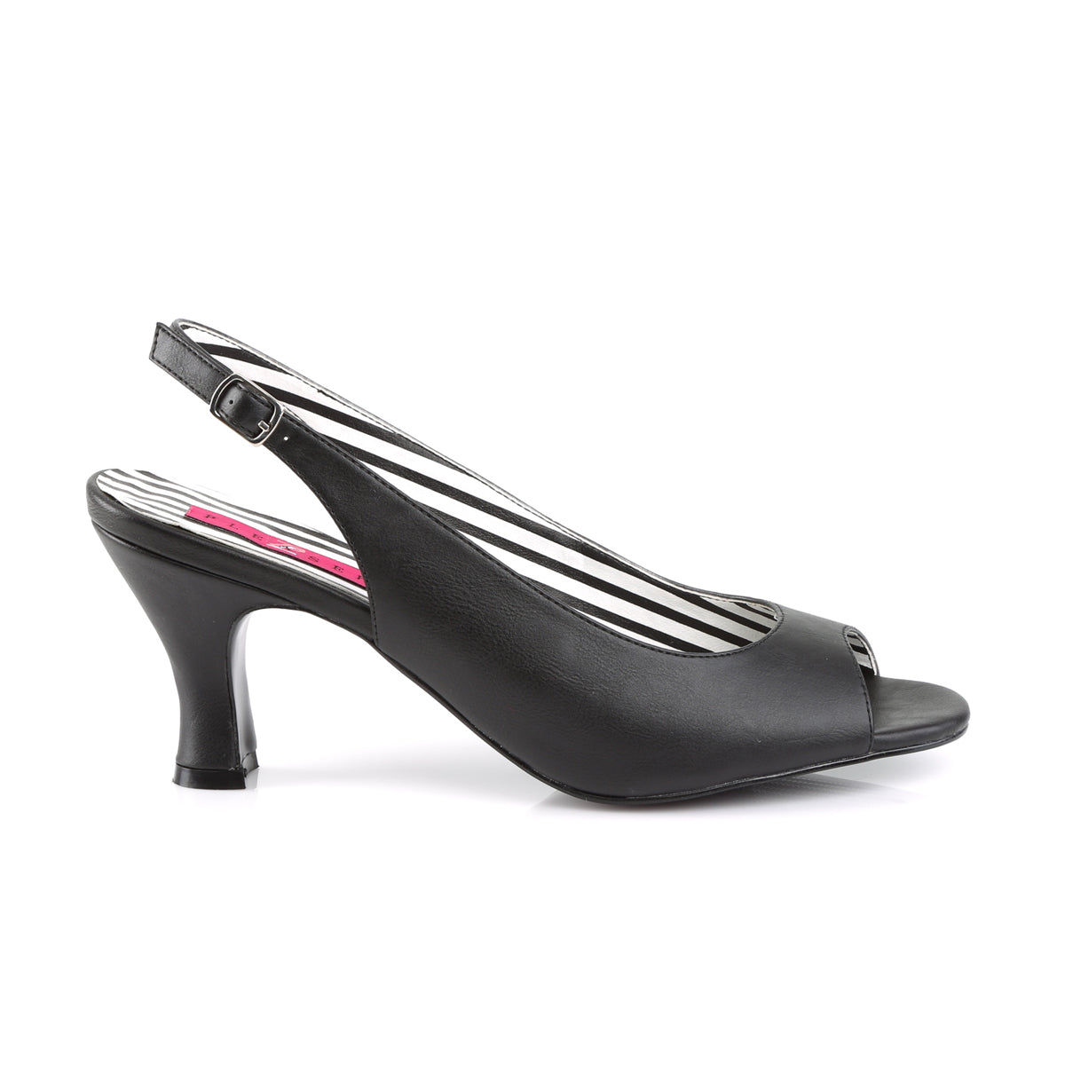 Pleaser Pink Label Pompes pour femmes JENNA-02 cuir fausse blk