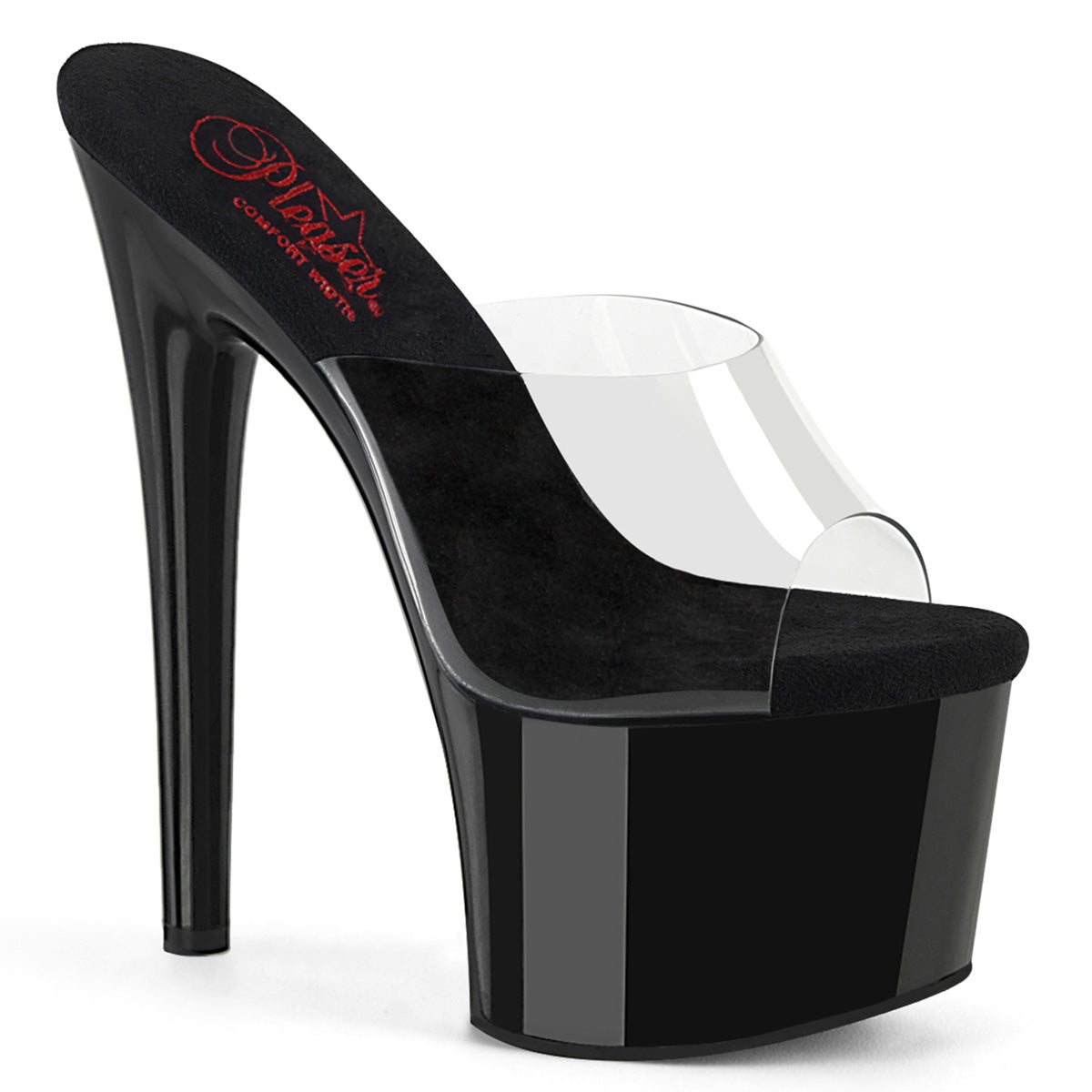 Pleaser   PASSION-701 CLR / BLK