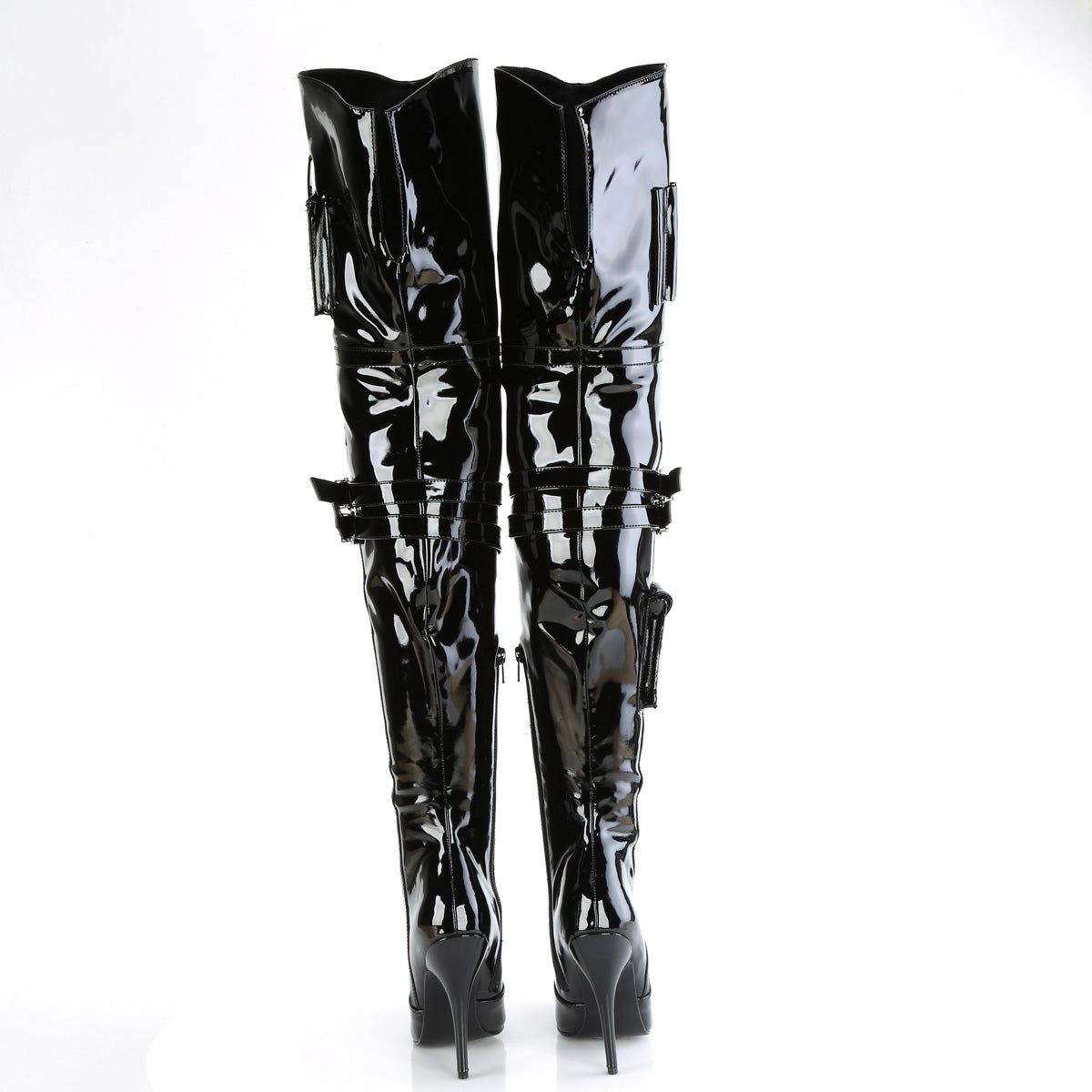 Pleaser  Bottes SEDUCE-3019 Blk Pat