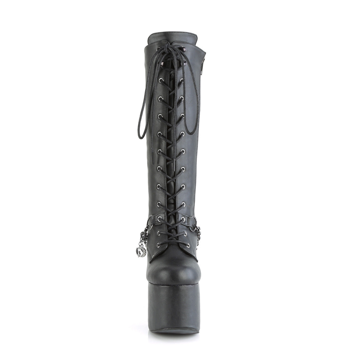 DemoniaCult  Boots TORMENT-170 Blk Vegan Leather