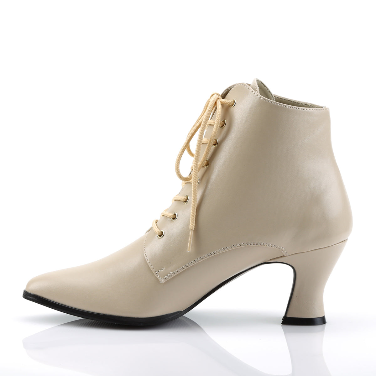 Funtasma Womens Ankle Boots VICTORIAN-35 Cream Pu